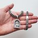 массивный серебряный мужской комплект иконка и цепь 96 грамм Рм-94бм16 фото 3